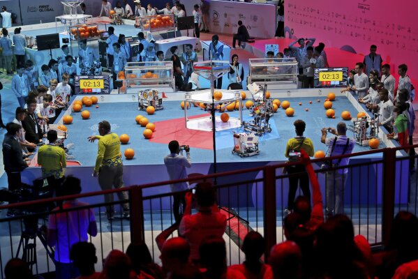 Dubai displays tech reputation with global robotics contest AP News